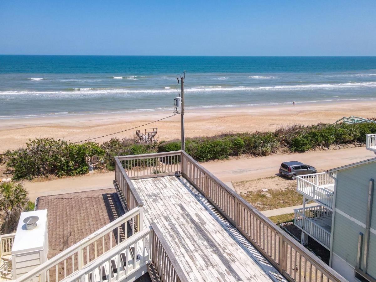 Beachfront Home With Wrap Around Deck And Rooftop Deck - 6320 S. Atlantic New Smyrna Beach Dış mekan fotoğraf