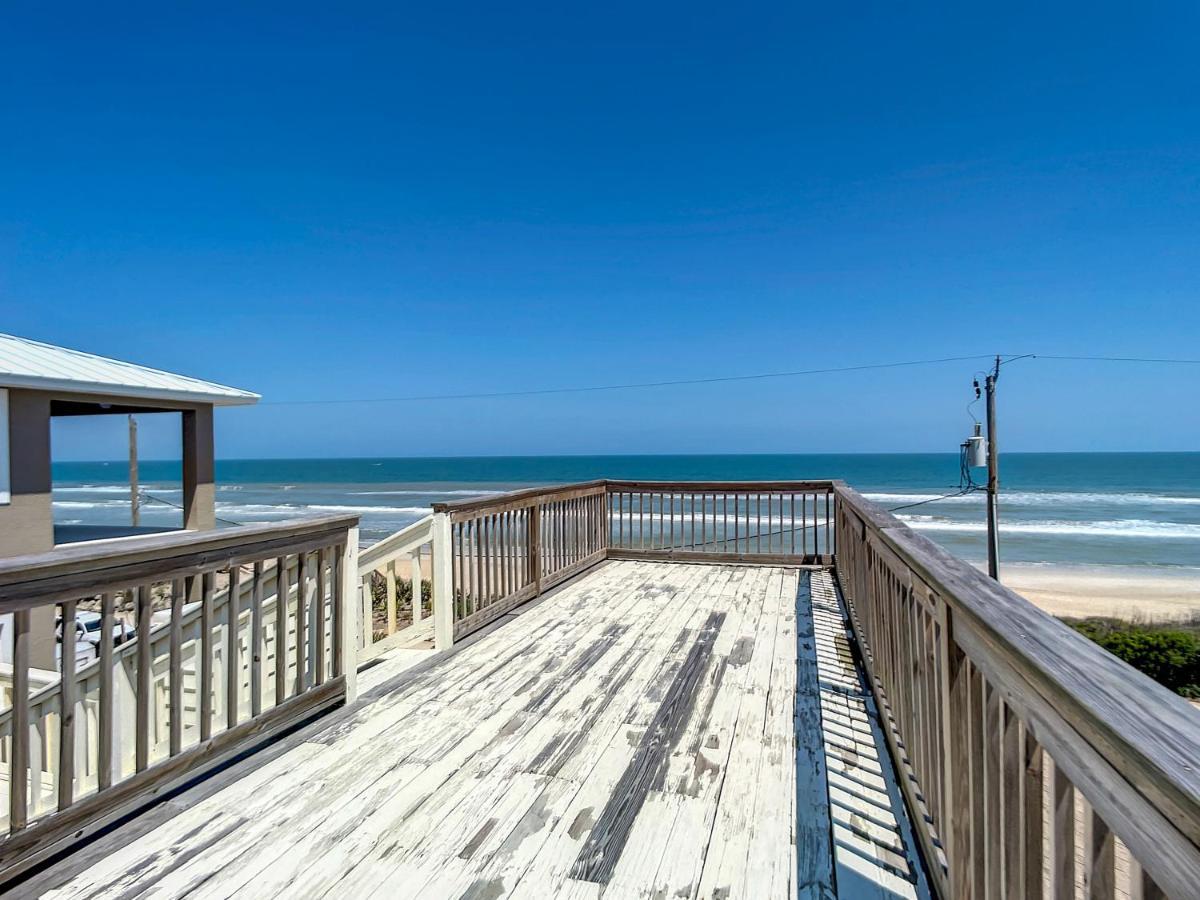 Beachfront Home With Wrap Around Deck And Rooftop Deck - 6320 S. Atlantic New Smyrna Beach Dış mekan fotoğraf